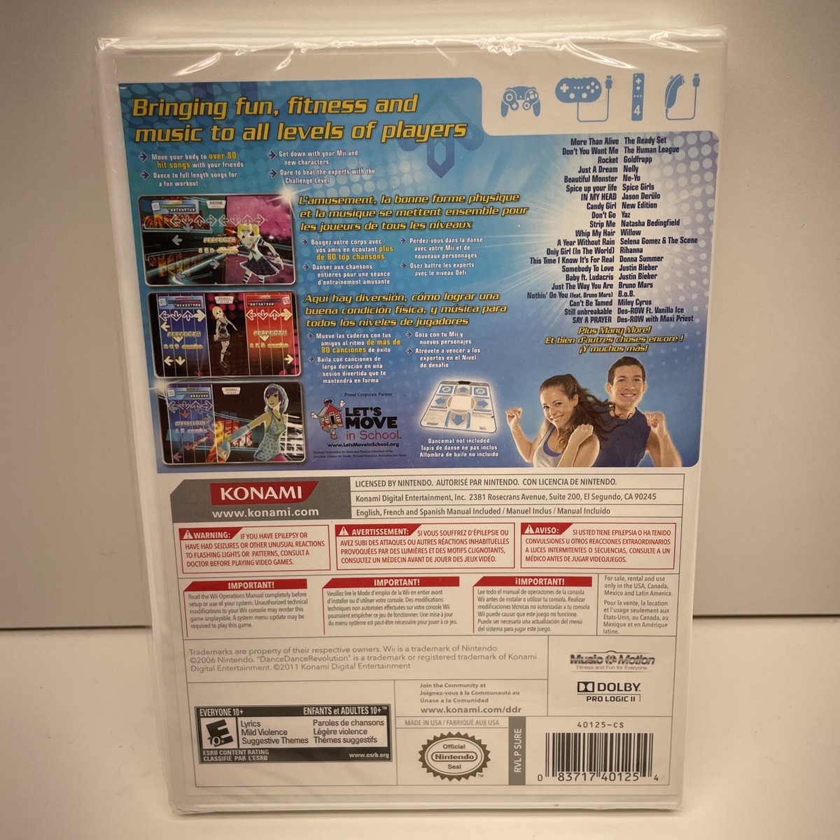 Dance Dance Revolution II (Nintendo Wii, 2011) for sale online | eBay