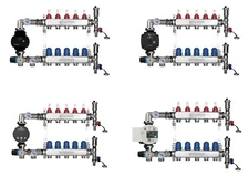 Pump Assembly/Festwertregelset + Heating Manifold 2-12 Compartment Hkv Festwert