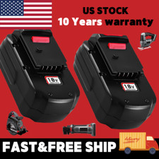 2Pack 18V Lithium Ion Battery for Porter Cable 18 Volt PC18B PC18BL PC18BLX Tool