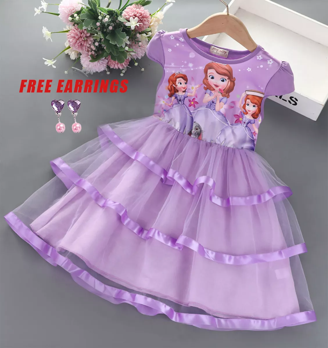 Sofia the First Tutu Dress Sofia Costume 