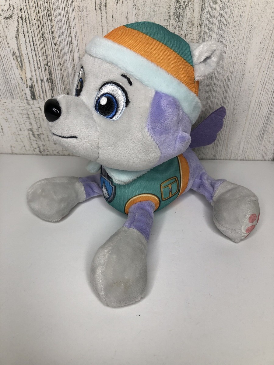 Mighty Pups Paw Patrol Snow Dog Paw Patrol Everest Dog Plush