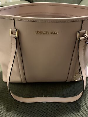 Michael Kors Purse Pink Sady Ballet 35T7GD4T7L Leather LG