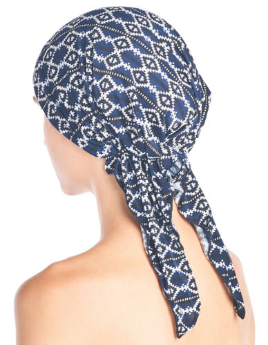 Ashford & Brooks Pre Tied Bandana Sleep Turban Tichel Chemo Head Scarf Headwear - Picture 97 of 124
