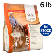 UltraCruz Equine Calming Supplement for Horses, 6 lb, Pellet 20 Day Supply 
