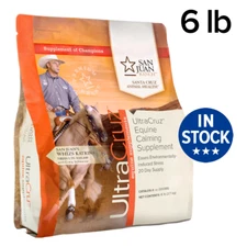UltraCruz Equine Calming Supplement for Horses, 6 lb, Pellet (20 Day Supply)