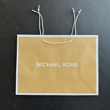 NEW Michael Kors MK Medium Paper Shopping Gift Bag Tote 15"×11”x6.5"