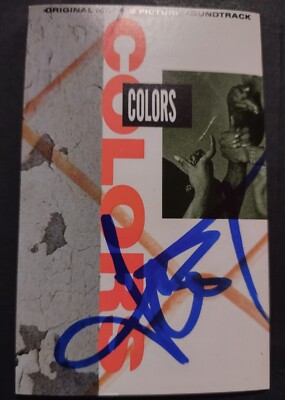 ICE T RAPPER ACTOR TV ICON VINTAGE ORIGINAL COLORS CASSETTE TAPE RARE PROOF PIC