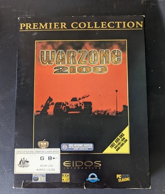 Warzone 2100 - PC - Complete Big Box vintage computer Game