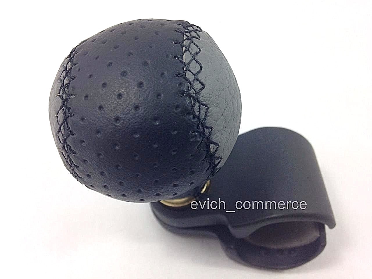 Leather Steering Wheel Handle Assister Knob Spinner Bаll Van Bus Lorry