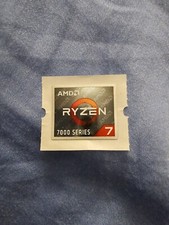 1 pcs Genuine AMD RYZEN 7 7000 Series Badge Sticker 2cm X 1.5cm Canada Shipping