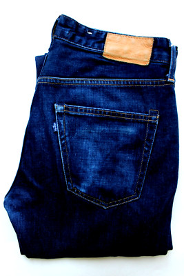 Levi's Made & Crafted Herren Shuttle Jeans Tapered W30 L34 Dunkelblau LEVH840