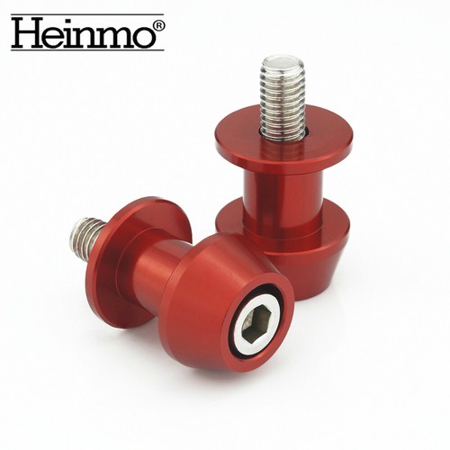 Universal Motorcycle CNC Swingarm Swing Arm Spools Slider Stand Bobbins 8/10mm - Picture 4 of 14