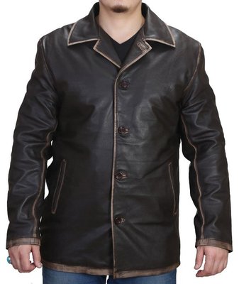 Supernatural Dean Winchester Men's Celebrity Coat Designer Leather