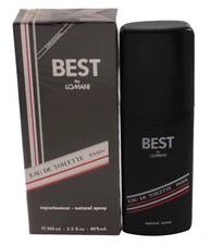 Best by Lomani Pour Homme 3.3/3.4 oz EDT Spray - New in box by Lomani