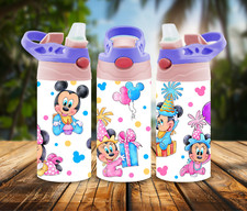 Babies, Disney, Party, 12oz Flip Top Tumbler, Hot/Cold, Stainless Steel ftsip30