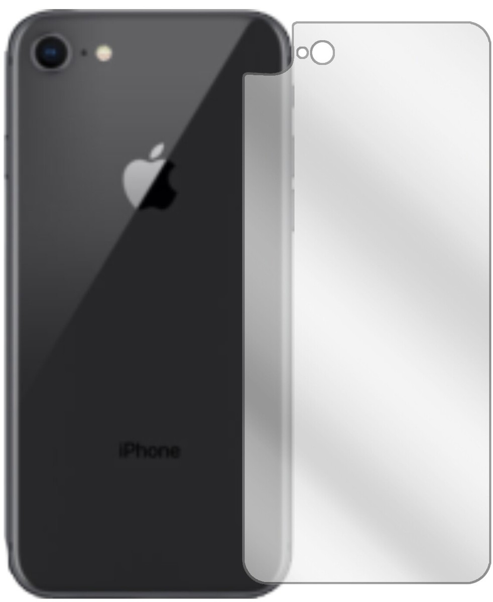 DIPOS - 2x Pellicola Protettiva Compatibile Con Iphone Se 2 Pellicola Dprotezione Cristallo 4051837519360