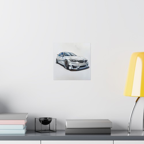 BMW Competition, BMW, BMW car poster, wall decor, home decor, home wall art - Picture 11 of 36