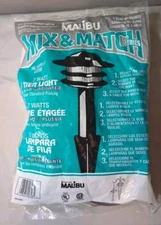 New LV181 Malibu Intermatic 7w Low Voltage Lamp 2 Tier Path Light 7w Bulb