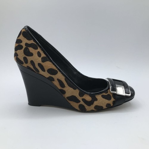calvin klein wedge pumps