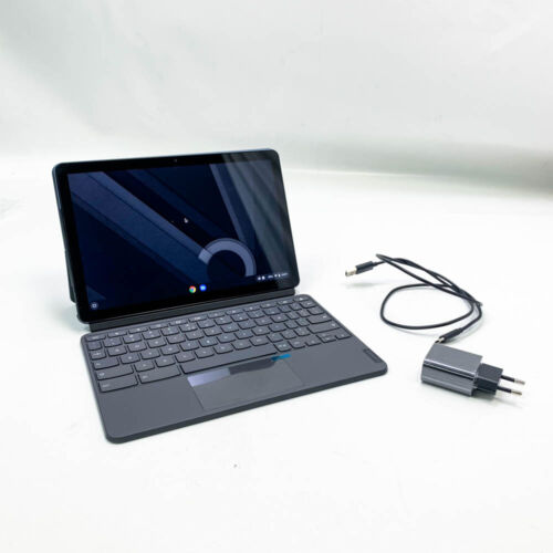 Lenovo Chromebook Ideapad Duet CT-X636F,  QWERTY Keyboard, 4GB/64GB - Bild 1 von 10
