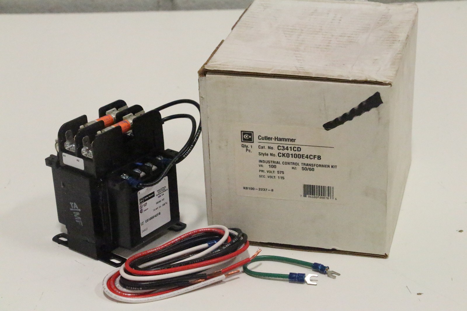 NEW EATON Cutler Hammer C674CD CK0100E4CFB 100VA Control Transformer