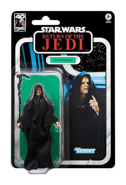 The Emperor Star Wars 40Th Anniversary Kenner Black Series 15Cm Figur Hasbro-image