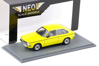 1:43 Neo Opel Kadett Ville 1978 Yellow 43070