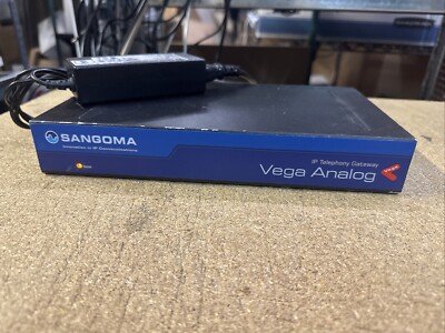 Sangoma Vega 3000G Gateway 24 FXS SGM-VS0173 NO Power Adapter