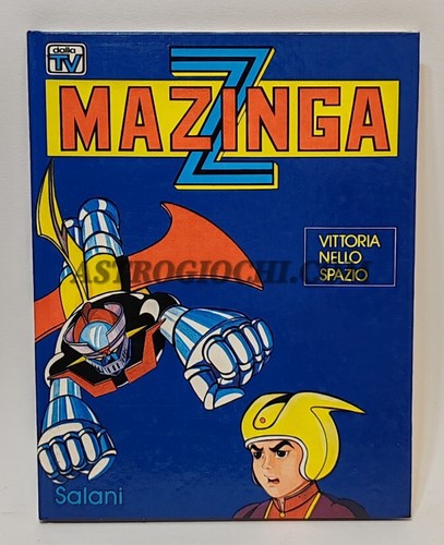 LIBRO MAZINGA Z VITTORIA NELLO SPAZIO VINTAGE 1979 SALANI N:4 NUOVO MAI USATO - 第 1/11 張圖片