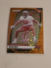 DEVIN CULP 2024 Panini Prizm Orange Disco Prizm Rookie Card RC #326 Buccaneers