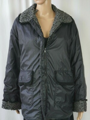 EDDI Black Jacket Size 44 ERMANNO DAELLI Coat 