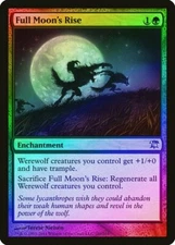Full Moon's Rise FOIL Innistrad HEAVILY PLD Green Uncommon MAGIC CARD ABUGames