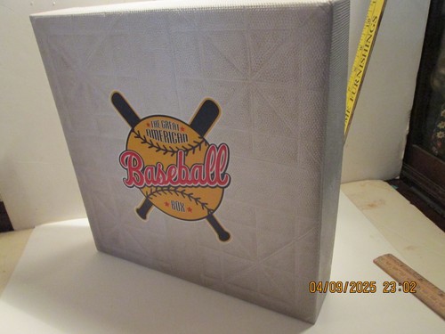 THE GREAT AMERICAN BASEBALL BOX W/4 CD 117 TRACK BOX SET W/ BOOKLET - Picture 8 of 8