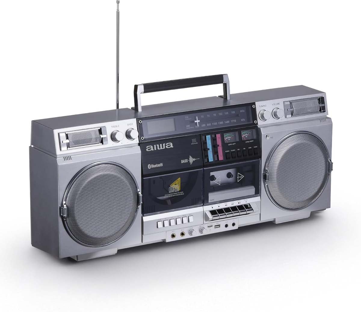 Cassette Players Lenoxx Portable Cd/cassette Player With Am/fm