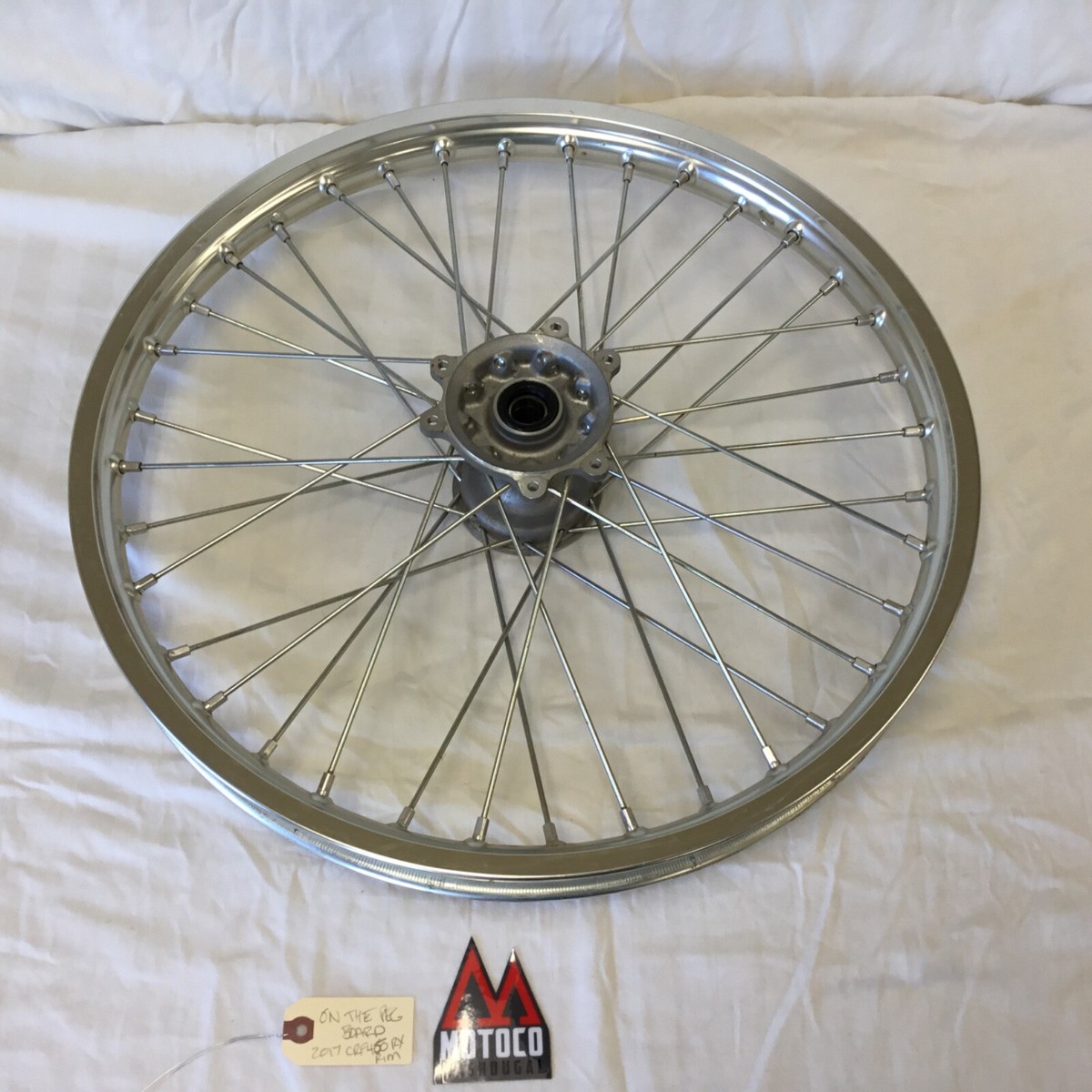 NEW FRONT DID JAPAN RIM WHEEL Size N 21 X 1.60 **CRF250/450