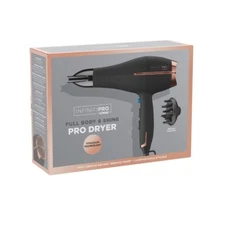 Conair InfinitiPRO Full Body & Shine Pro Hair Dryer Fast Gentle Reduce Frizz NEW