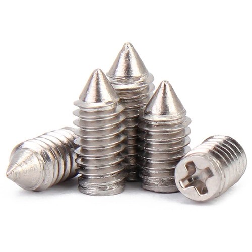 M2 M2.5 M3 M4 Cross Phillips Cone Point Grub Screws Stainless Steel Set Screws - Picture 9 of 35