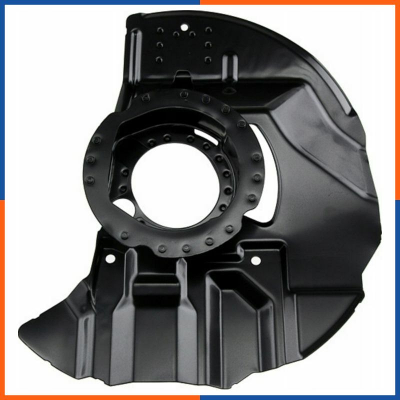 Tôle de protection de disque de frein avant droit pour BMW 34116750130 en acier