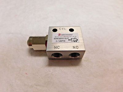Jupiter Pneumatics 2 Position Mini Mechanical Valve 1/8'' NPT 3 Way 5330220012JP