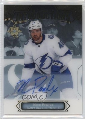 2022 Upper Deck Ultimate Collection Introductions Nick Perbix #UI-67 Auto 07g7