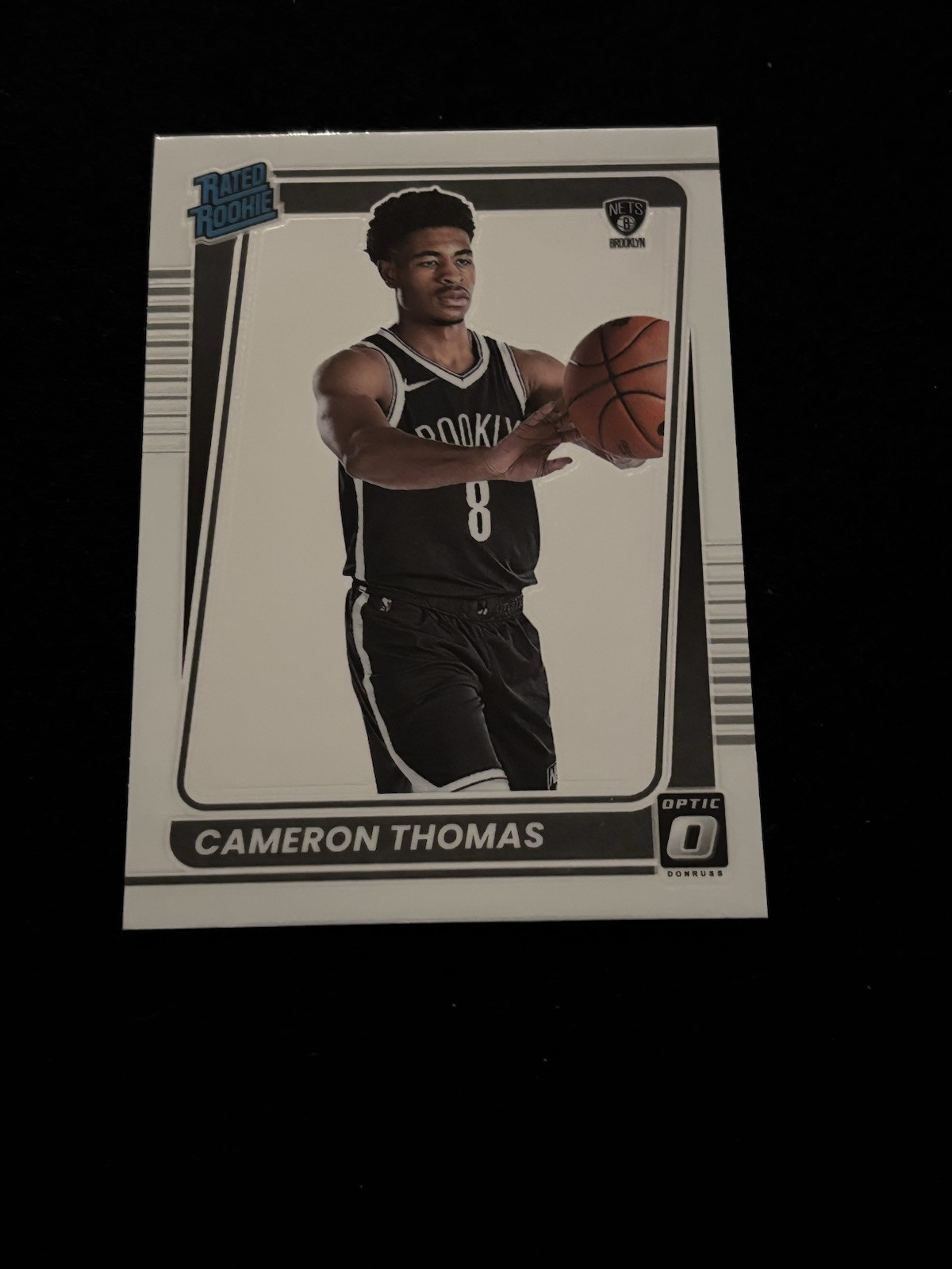 Cameron Thomas - 2021-22 Panini Donruss Optic - Rated Rookie #153 Holo Prizm🔥