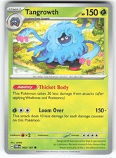 Tangrowth 002/167 Common Twilight Masquerade Pokemon Near Mint