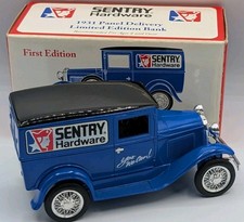 Liberty Classics Ford Model A Panel truck Sentry Hardware Diecast 1/25