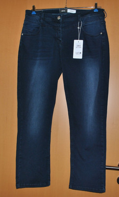 Cecil Jeans Style Scarlett Straight in Gr. 34/28 in Dunkelblau