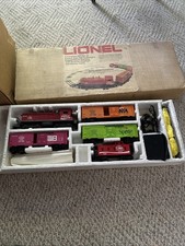 Lionel Sante Fe Freight 027 Gauge Electric Train Set Vintage