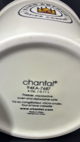 Chantal King Arthur Baking Company Butter Crock Ceramic Fresh Butter Keeper - Picture 5 of 9