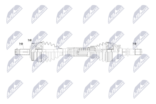 NTY NPW-LR-057 Antriebswelle Vorne Rechts FüR Land Rover-image