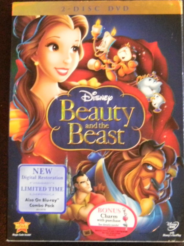 Beauty and the Beast DVD, 2010, 2-Disc