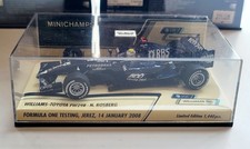 Minichamps 1:43 2008 Williams Toyoya F1 FW29B- Nico Rosberg Jerez 14 January