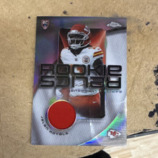 Topps 2025 Chrome Rookie Relics Jalen Royals Kansas City Chiefs Football Card